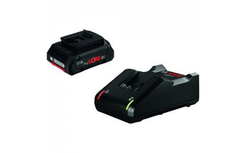 ボッシュ（株）  PROCORE18V4S1  ボッシュ　１８Ｖバッテリー充電器セット