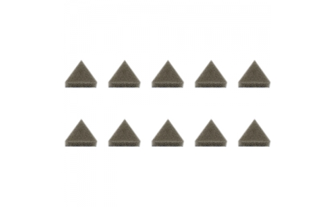 （株）キソパワーツール  26598  プロクソン　スポンジ研磨材ウルトラファイン１０枚三角