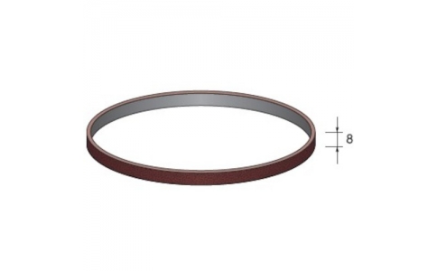 アルゴファイルジャパン（株）  BT121  アルゴファイル　サンドベルト８ｍｍ巾＃８０