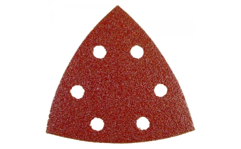 工機ホールディングス（株）  0033-8243  ＨｉＫＯＫＩ　サンドペーパー三角ＡＡ４０　６穴　（１０枚入り）