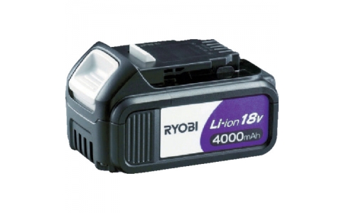 京セラインダストリアルツールズ（株）  B-1840L  リョービ　リチウムイオン電池パック　１８Ｖ　４０００ｍＡｈ
