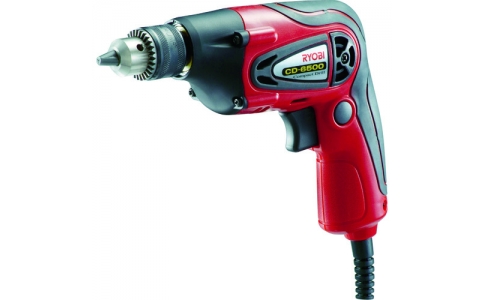 京セラインダストリアルツールズ（株）  CD-6500  リョービ　電動ドリル　単速タイプ　小型軽量タイプ　穴あけ能力（木工）：９ｍｍ