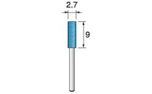 アルゴファイルジャパン（株）  GNS1004  アルゴファイル　１．６軸ニュースーパーストーン砥石（軸付アルミナストーンミニ）