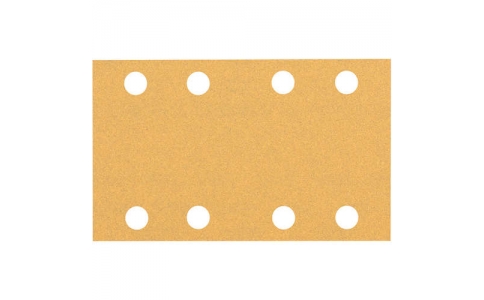 ボッシュ（株）  2608900880  ボッシュ　オービタルサンダーペーパー　Ｃ４７０　８０Ｘ１３３ｍｍ　＃１００　１０枚入り