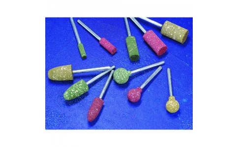 アルゴファイルジャパン（株）  AR0412SW  アルゴファイル　軸付スーパーゴム砥石＃１２０　Φ４×１３　Φ３．０軸