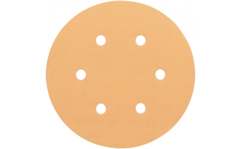 ボッシュ（株）  2608605102  ボッシュ　サンディングペーパー１５０ｍｍゴールド＃６０、１２０、２４０各２計６枚