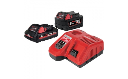 ミルウォーキーツール・ジャパン合同会社  M18 HNRG-532 JP  ミルウォーキー　Ｍ１８　ＨＯ３．０Ａｈ　＆　５．０Ａｈ　スタートキット