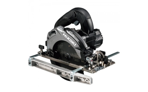 工機ホールディングス（株）  C6UEY-SKB  ＨｉＫＯＫＩ　深切り電子造作丸のこ　１６５ｍｍ（黒鯱チップソー付）　ブラック