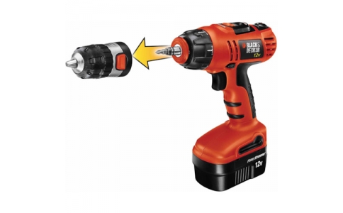 ポップリベット・ファスナー（株）　ブラック・アンド・デッカー事業部  4536178012607  Ｂ／Ｄ　クイックコネクト・ドリルドライバ