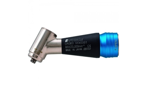 永興電機工業（株）  DAG60  Ｅ‐ＦＯＲＣＥ　マイクログラインダー用オプションパーツ　アングル６０　全長８０．９ｍｍ