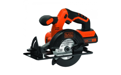 ポップリベット・ファスナー（株）　ブラック・アンド・デッカー事業部  BDCCS18-JP  Ｂ／Ｄ　１８Ｖコードレス丸ノコ（充電器・１バッテリー付）