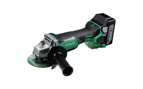 工機ホールディングス（株）  G18DBBAL-LYPK  日立　１８Ｖコードレスディスクグラインダ６．０Ａｈ　ブレーキ付　パドルスイッチ式