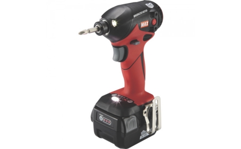 マックス（株）  PJ-ID144R-B2C40A  ＭＡＸ　１４．４Ｖ充電式インパクトドライバ　レッド