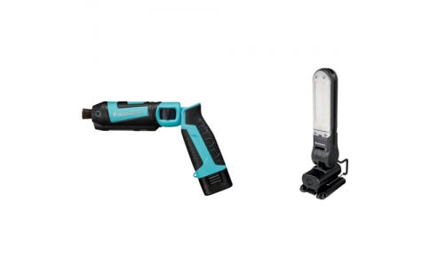 パナソニック（株）エレクトリックワークス社  EZ7521LA2STA  Ｐａｎａｓｏｎｉｃ　充電スティックインパクトドライバー　ＬＥＤセット品　青