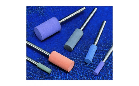 アルゴファイルジャパン（株）  AR450  アルゴファイル　軸付ゴム砥石　＃８０　Φ１３×２０　Φ３．０軸