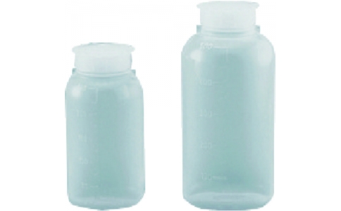 東京硝子器械（株）  198-22-02-17  ＴＧＫ　広口びん　ＰＥ　１Ｌ　＃４１２