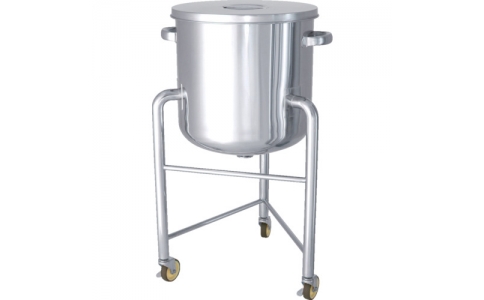 日東金属工業（株）  DT-ST-L-36  日東　ステンレスタンク鏡板型汎用容器脚付３５Ｌ