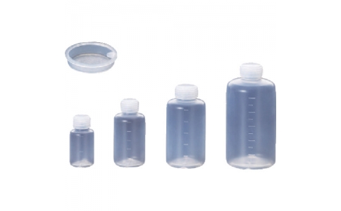 （株）サンプラテック  18104  サンプラ　【一時受注停止】ＰＦＡ細口ボトル（中栓付き）　１００ｍｌ