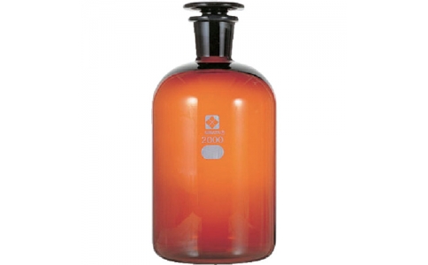 柴田科学（株）  4589988597321  ＳＩＢＡＴＡ　試薬びん細口　茶　３Ｌ　ＮＯ３５