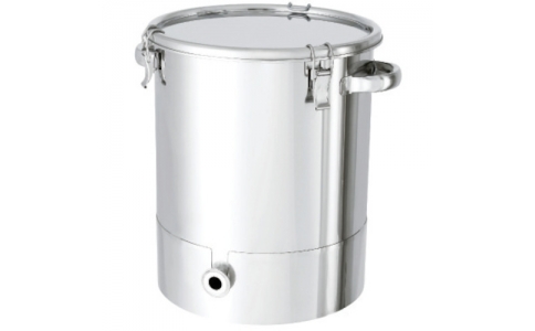 日東金属工業（株）  KTT-CTH-30  日東　ステンレスタンク片テーパー型クリップ式密閉容器　２０Ｌ