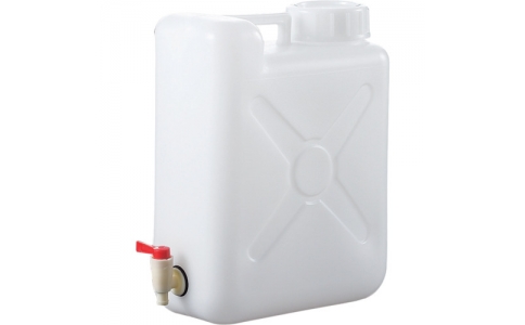 （株）サンプラテック  02642  サンプラ　サンプラ　ラボテナー　コック付　２０Ｌ　広口