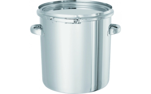 日東金属工業（株）  TP-CTL-27  日東　テーパー型ステンレス密閉容器（バンド式）　１５Ｌ