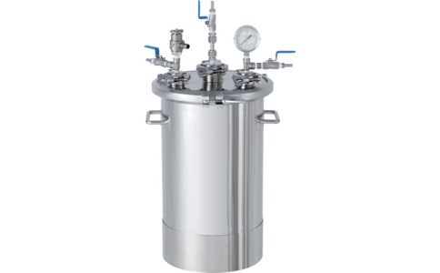 日東金属工業（株）  PCN-F-10-UT  日東　ＳＵＳヘルールオープン加圧容器　圧送ユニット　１０Ｌ