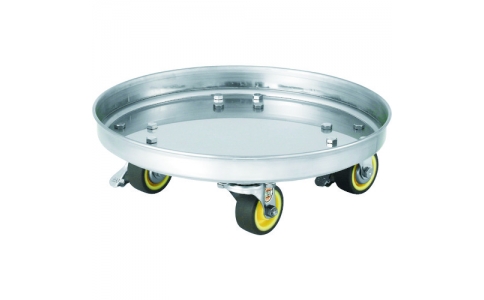 日東金属工業（株）  KMSD-30  日東　帯電防止車輪付運搬用ステンレス台車（ＳＵＳウレタン車）　３０サイズ用