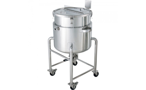 日東金属工業（株）  DTHB-J-635-1.5S  日東　撹拌機座付鏡板型ジャケット容器（タンク底ボールバルブ）　２００Ｌ　１．５Ｓ