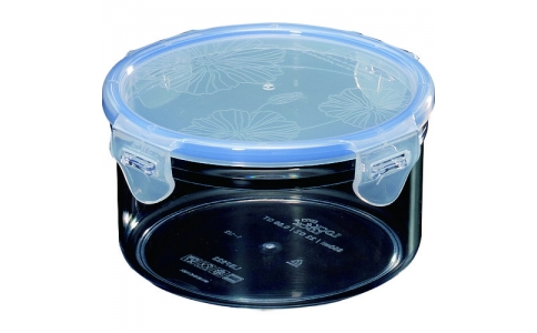 遠藤商事（株）  ALL1502  ＴＫＧ　Ｌ＆Ｌ　ビスフリーコンテナ　ラウンド　０．６５Ｌ　ＬＢＦ９３３