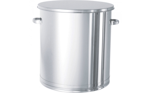 日東金属工業（株）  ST-100  日東　ステンレスタンク大型貯蔵用タンク（フタ付）７５０Ｌ