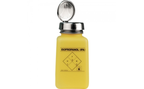 ＤＥＳＣＯ　ＪＡＰＡＮ（株）  35278  ＤＥＳＣＯ　静電気拡散性ボトル　黄色　ワンタッチ　ＨＤＰＥ　１８０ｃｃ「ＩＰＡ」の印刷