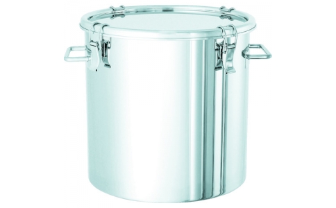 日東金属工業（株）  SMA-CTH-24  日東　ステンレスタンク　サニタリークリップ式密閉タンク　１０Ｌ