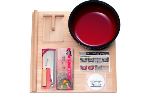 （株）豊稔企販  A-1230  豊稔　家庭用麺打セットＡ　そば・うどんＤＶＤ付