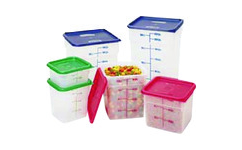 遠藤商事（株）  AHC386  ＴＫＧ　キャンブロ　角型フードコンテナー　半透明　１８ＳＦＳＰＰ