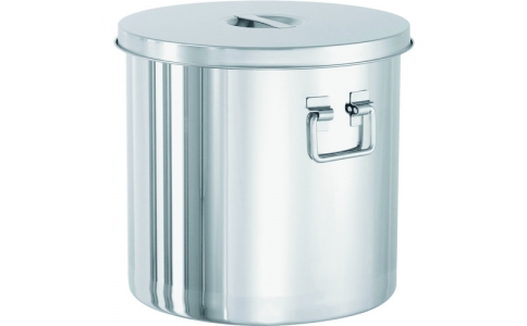 日東金属工業（株）  STF-39  日東　ステンレス折りたたみ取っ手付汎用タンク　４５Ｌ