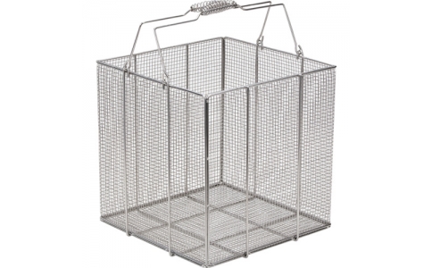 （株）水本機械製作所  A-2390  水本　洗浄カゴ（角型）　３００×３００×３００