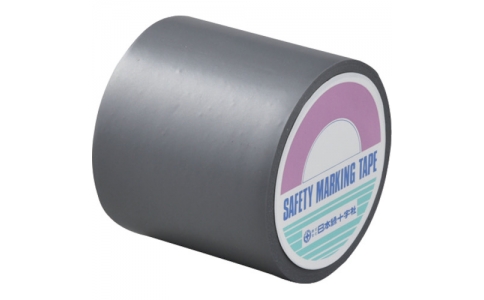 （株）日本緑十字社  269022  緑十字　防食テープ　シルバー　防食７５Ｓ　７５ｍｍ幅×１０ｍ　ポリ塩化ビニル