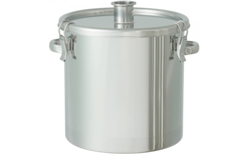 日東金属工業（株）  FK-CTH-24-F-1.5S  日東　ステンレスタンク　粉体回収容器１．５Ｓへルール付　１０Ｌ