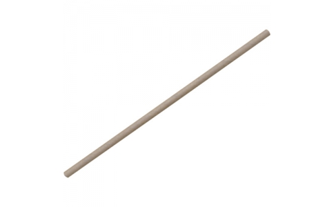 （株）折兼  603945  パックスタイル　紙ストロー　６φ×２１０ｍｍ　未晒（袋入）
