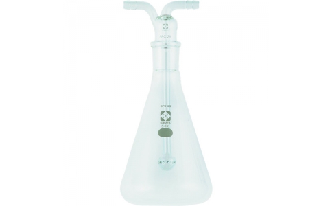 柴田科学（株）  014530-100  ＳＩＢＡＴＡ　ＳＰＣガス洗浄びん　フラスコ型　１００ｍＬ