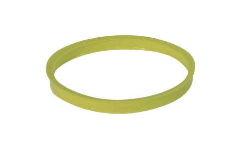 柴田科学（株）  017200-4531A  ＳＩＢＡＴＡ　ねじ口びん液切リング　黄キャップ用　ＧＬ－４５　（１０個入）