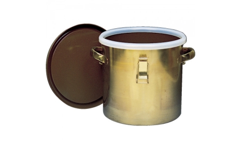 （株）フロンケミカル  NR0378-001  フロンケミカル　フッ素樹脂コーティング密閉タンク（金具付）　膜厚約５０