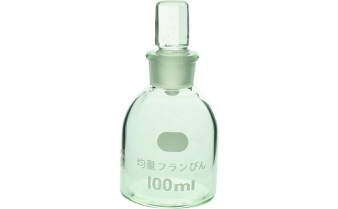 柴田科学（株）  080530-1050A  ＳＩＢＡＴＡ　均量フラン瓶　１００ｍｌ　カラー無　（５個入）