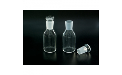 （株）フロンケミカル  NR4514-001  フロンケミカル　石英共通摺合せ瓶平栓付　３０ＣＣ