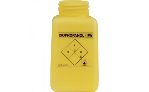 ＤＥＳＣＯ　ＪＡＰＡＮ（株）  35499  ＤＥＳＣＯ　ボトルのみ　ＤＵＲＡＳＴＡＴＩＣ　黄色　静電気拡散性　ＨＤＰＥ　１８０ｃｃ　ＩＰＡの印字