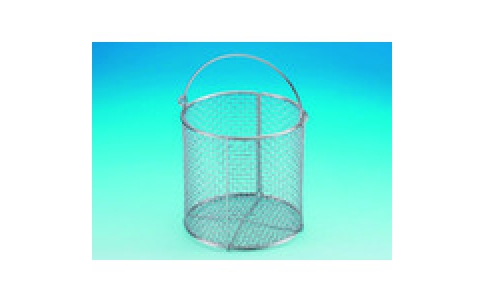 東京硝子器械（株）  360-52-41-15  ＴＧＫ　丸カゴ　ＳＳ４３０　φ４００×Ｈ３００