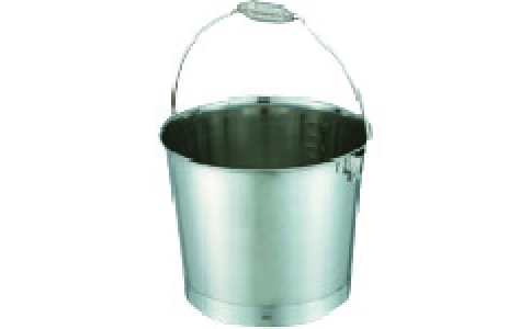 東京硝子器械（株）  419-32-24-01  ＴＧＫ　バケツ　ワイヤーバネ取手　８Ｌ