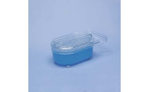 蝶プラ工業（株）  4904881226053  蝶プラ　キララフタ付おろしケース　ブルー