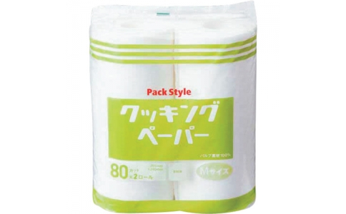 （株）折兼  437830  パックスタイル　業務用クッキングペーパー　Ｍ